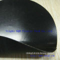 0.5MM Black neopprene rubber coated polyester fabric for lugguage